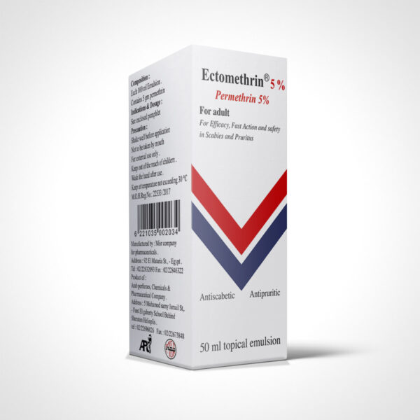 Ectomethrin 5 Topical Emulsion-Pack